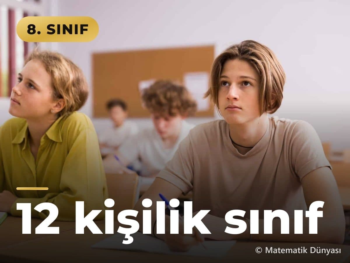 LGS hazırlık: 12 kişilik sınıf